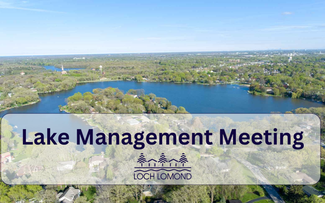 LLPOA Lake Management Committee Update: April 2024